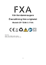 Предварительный просмотр 29 страницы FXA 501585733 Instruction Manual