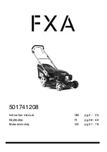 Preview for 1 page of FXA 501741208 Instruction Manual