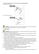 Preview for 14 page of FXA 501741208 Instruction Manual