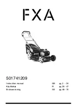 Предварительный просмотр 1 страницы FXA 501741209 Instruction Manual