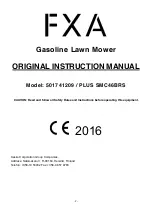 Предварительный просмотр 2 страницы FXA 501741209 Instruction Manual