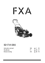 Preview for 1 page of FXA 501741290 Instruction Manual