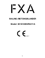 Preview for 32 page of FXA 501815000 Manual