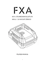 Preview for 5 page of FXA 501915307 Operator'S Manual