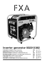 Preview for 1 page of FXA 502313382 Instruction Manual