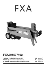 FXA FXA501577162 Instruction Manual preview