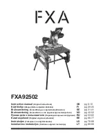 Предварительный просмотр 1 страницы FXA FXA92502 Instruction Manual