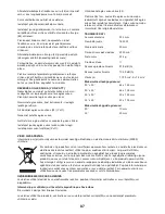 Preview for 87 page of FXA FXA92502 Instruction Manual