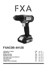 Предварительный просмотр 2 страницы FXA FXACDS-8412S Instruction Manual