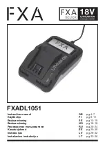 Предварительный просмотр 1 страницы FXA FXADL1051 Instruction Manual