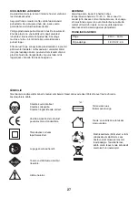 Предварительный просмотр 27 страницы FXA FXADL1051 Instruction Manual