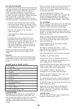 Предварительный просмотр 49 страницы FXA FXAGY0081 Instruction Manual