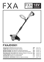 FXA FXAJD5 501 Instruction Manual предпросмотр