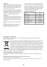 Preview for 12 page of FXA FXAJD5 501 Instruction Manual