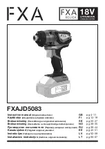 FXA FXAJD5083 Instruction Manual предпросмотр