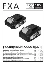 Предварительный просмотр 73 страницы FXA FXAJD5083 Instruction Manual