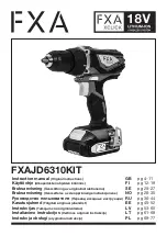 Предварительный просмотр 165 страницы FXA FXAJD5083 Instruction Manual