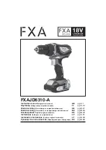 FXA FXAJD6310-A Instruction Manual предпросмотр