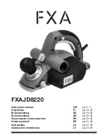 Предварительный просмотр 1 страницы FXA FXAJD8220 Instruction Manual