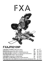 Preview for 1 page of FXA FXAJF92109P Instruction Manual