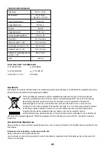 Preview for 43 page of FXA FXAJF92109P Instruction Manual