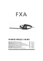 Предварительный просмотр 1 страницы FXA FXAM1E-MDL02-14X460 Instruction Manual