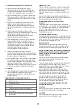 Предварительный просмотр 12 страницы FXA FXAMJHG013 Instruction Manual