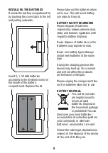 Preview for 8 page of FXA FXAMLD50 Instruction Manual