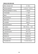 Preview for 76 page of FXA FXAMLD50 Instruction Manual