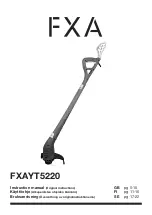 Предварительный просмотр 1 страницы FXA FXAYT5220 Instruction Manual