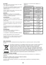 Предварительный просмотр 42 страницы FXA FXAZ1C-HW-3801WEP Instruction Manual