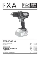 Предварительный просмотр 1 страницы FXA Xclick FXAJD6310 Instruction Manual