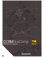 FXPANSION D.CamBusComp Operation Manual preview