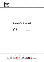 FY-TECH FY-6000 Owner'S Manual preview