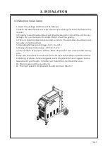 Предварительный просмотр 7 страницы FY-TECH FYMIG230L Instruction Manual