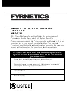 Fyrnetics PE120 User Manual preview
