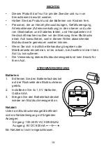 Предварительный просмотр 19 страницы Fysic FB-180 User Manual