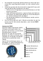 Предварительный просмотр 21 страницы Fysic FB-180 User Manual