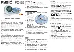 Предварительный просмотр 1 страницы Fysic FC-55 Quick Start Manual