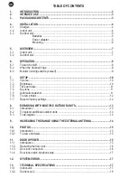 Preview for 2 page of Fysic FDC-250 User Manual