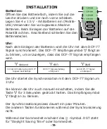 Предварительный просмотр 19 страницы Fysic FKW-2600 User Manual