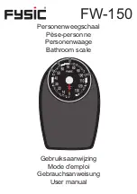 Fysic FW-150 User Manual предпросмотр