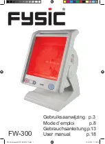 Предварительный просмотр 1 страницы Fysic FW-300 User Manual