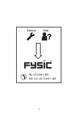 Предварительный просмотр 2 страницы Fysic FX-3100 User Manual