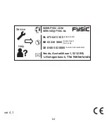 Preview for 64 page of Fysic FX-3850 User Manual