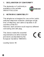 Предварительный просмотр 4 страницы Fysic FX-3920 User Manual