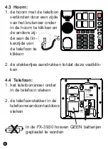 Preview for 8 page of Fysic FX-3930 User Manual