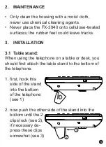 Предварительный просмотр 5 страницы Fysic FX-3940 User Manual