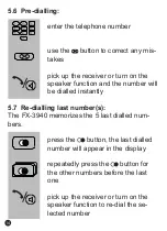 Предварительный просмотр 14 страницы Fysic FX-3940 User Manual