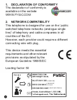 Предварительный просмотр 4 страницы Fysic FX-3950 User Manual